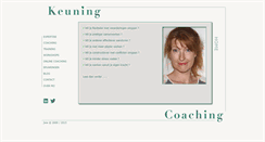 Desktop Screenshot of keuningcoaching.nl